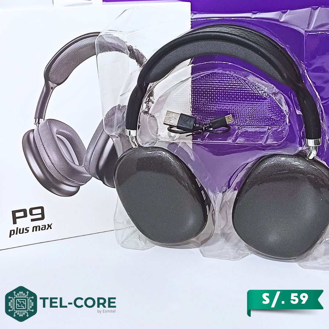 🎧 Audífonos P9 Plus Max – Vive la música como nunca