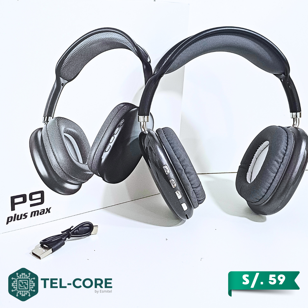 🎧 Audífonos P9 Plus Max – Vive la música como nunca